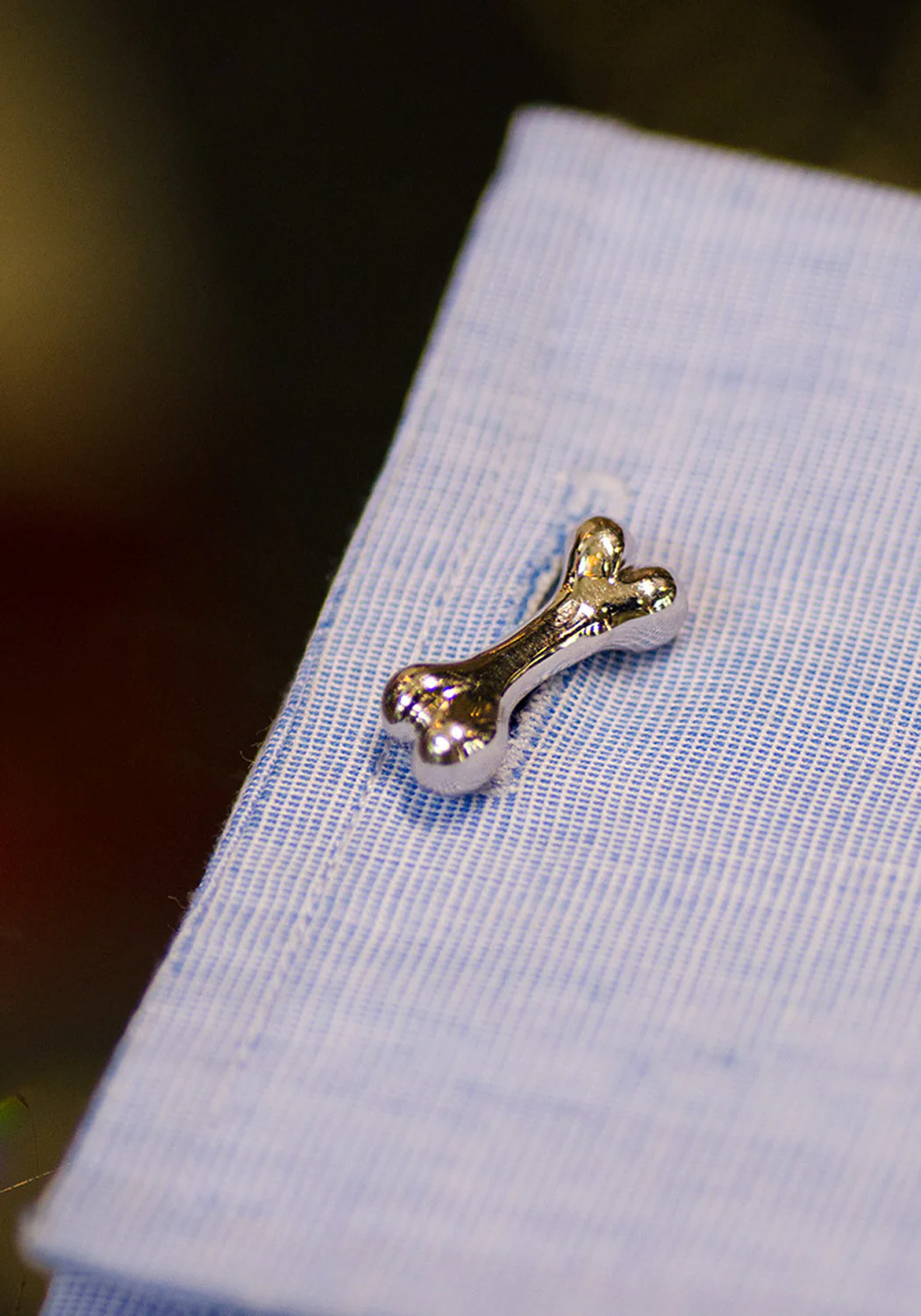 Adolfo Courrier Black & White Diamond Skull & Crossbones Cufflinks - Image 4