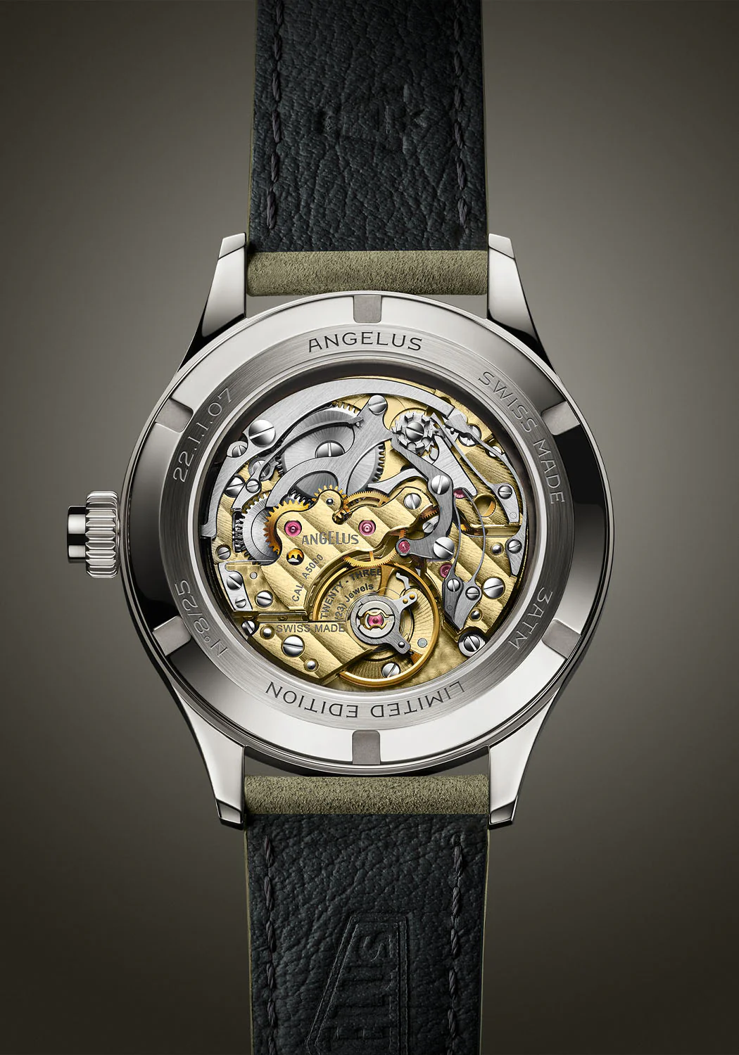 Angelus Chronographe Télémètre Steel Grey | LE25 - Image 3