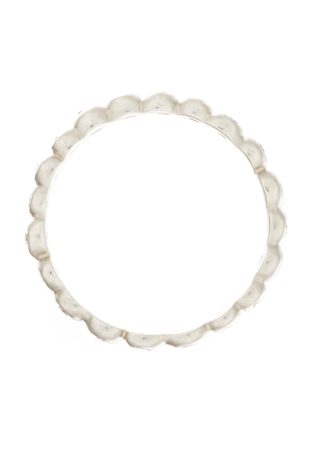 Anne Sportun 14K White Gold Diamond Seed Band - Image 3