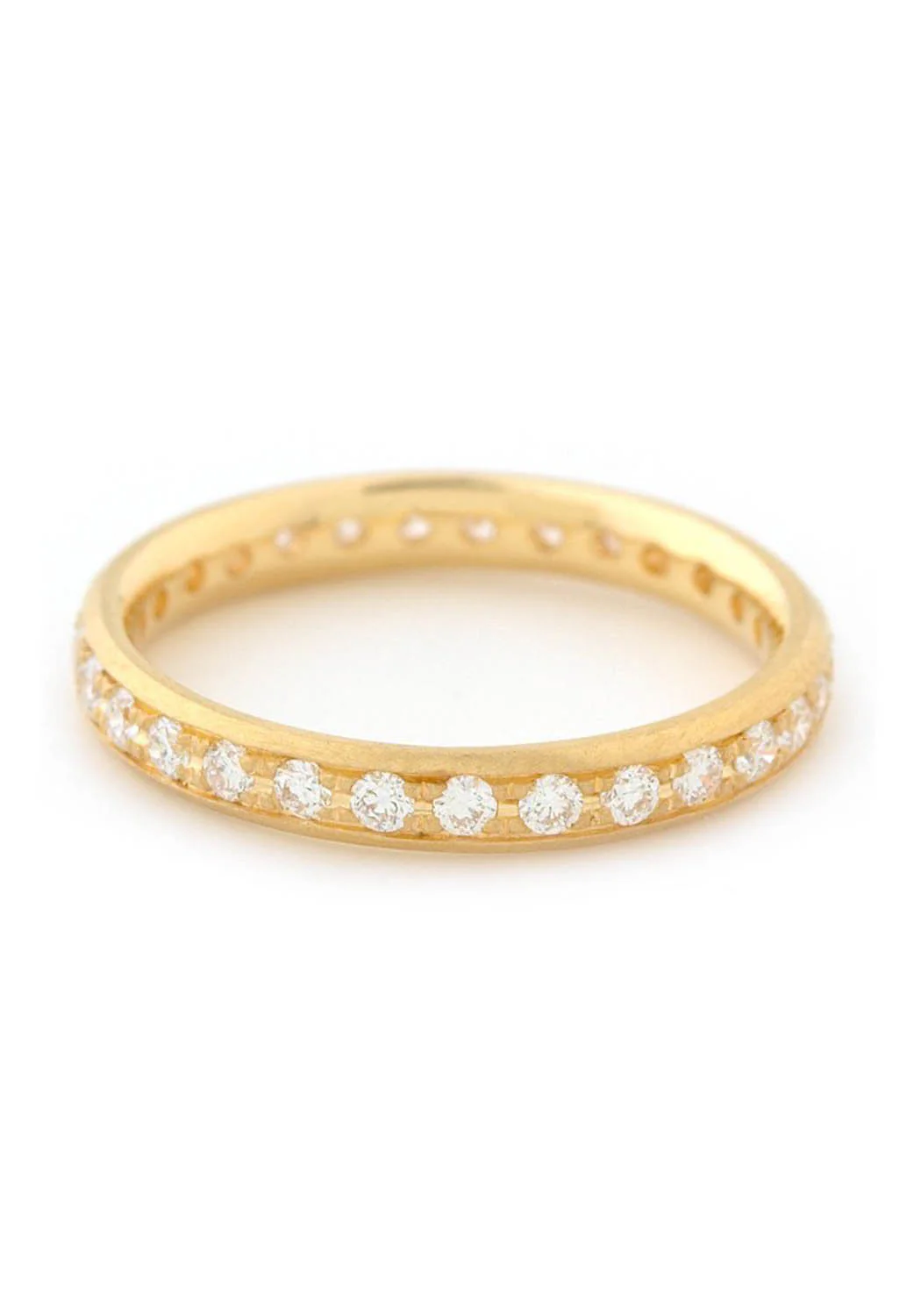 Anne Sportun 18K Yellow Gold Diamond Eternity Band
