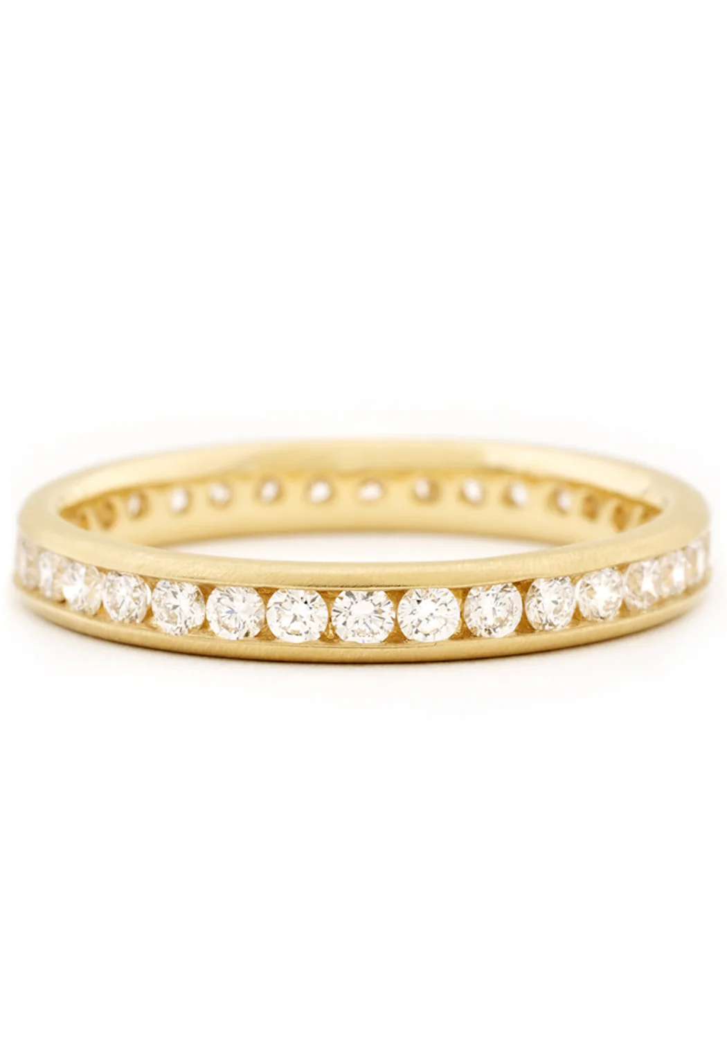 Anne Sportun 18KYG Diamond Eternity Band - Image 3