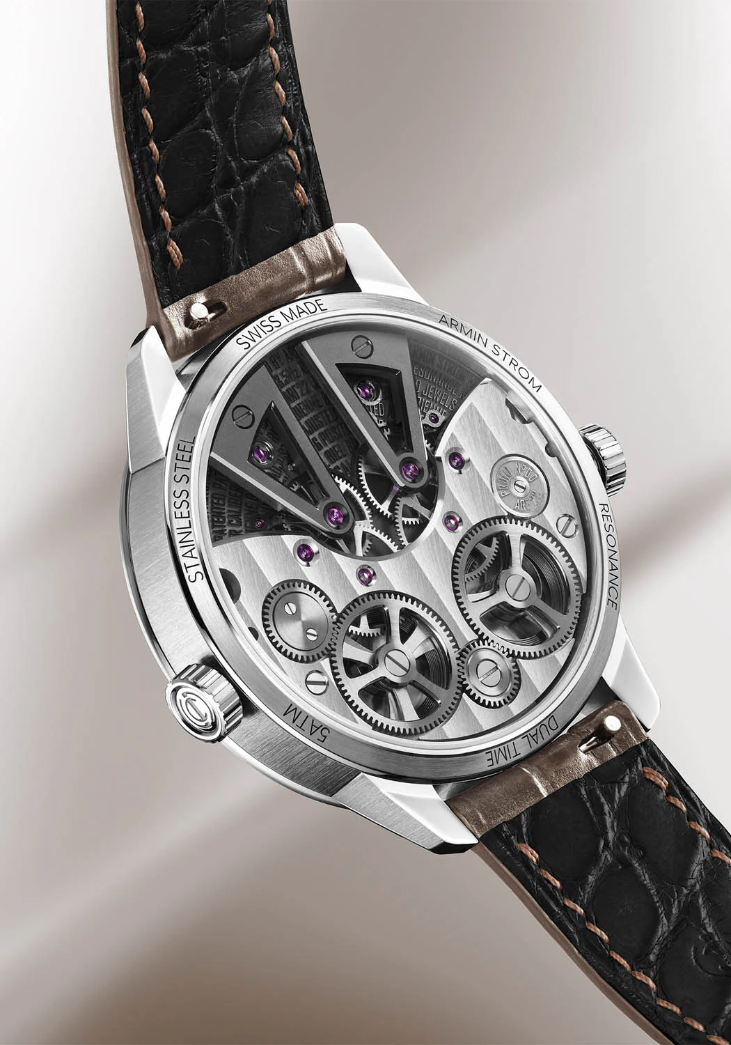 Armin Strom Dual Time GMT Resonance Manufacture Edition Black | LE50 | Pre-Order - Image 4