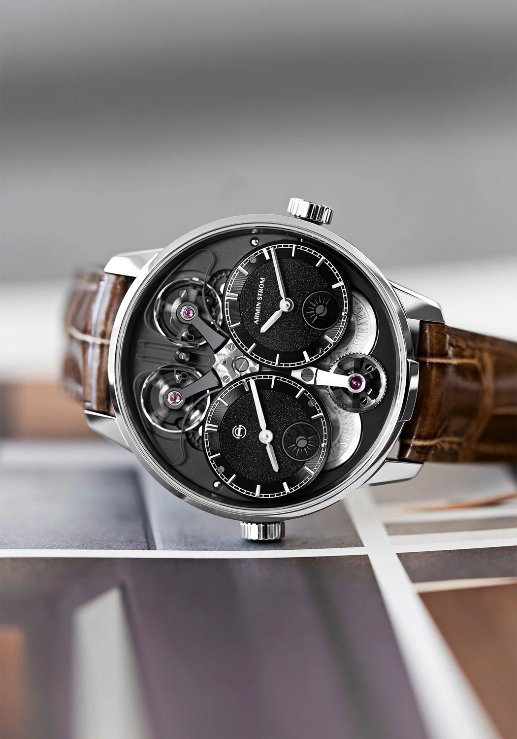 Armin Strom Dual Time GMT Resonance Manufacture Edition Black | LE50 | Pre-Order - Image 5