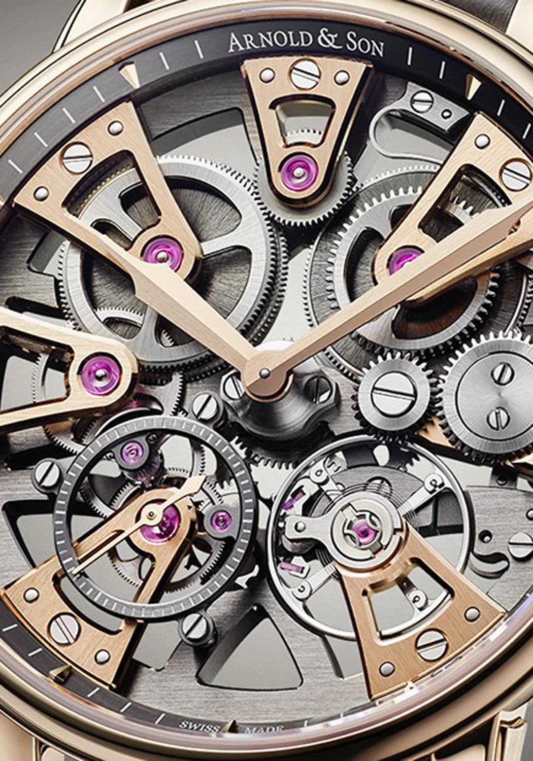 Arnold & Son Nebula 38 Gold Strap | LE88 - Image 7