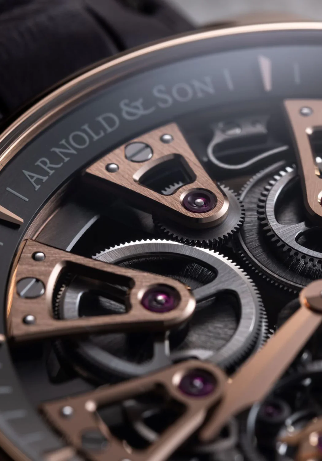 Arnold & Son Nebula 41.5 Gold Strap | LE88 - Image 5