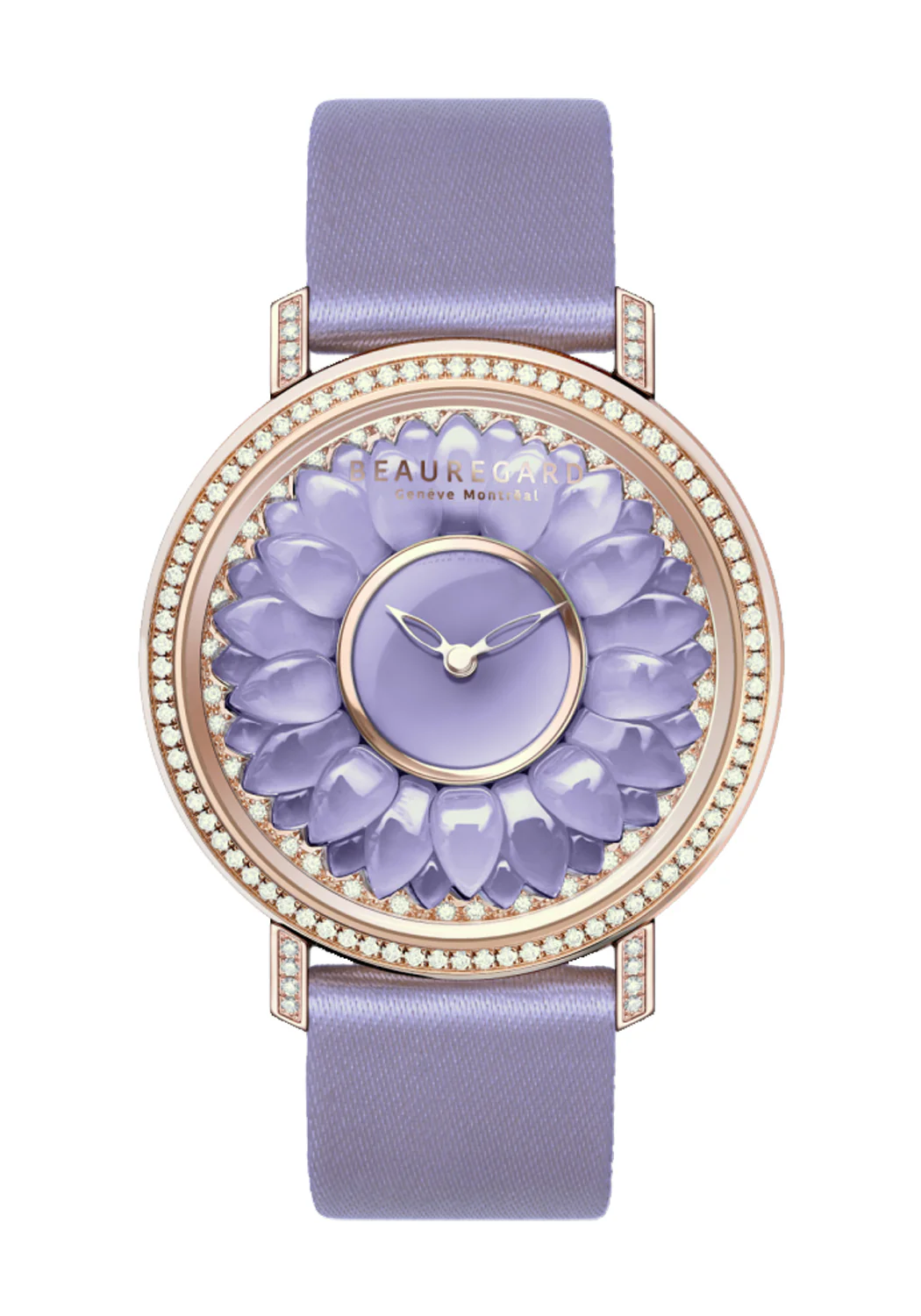 Beauregard Lili Bouton Amethyst TimePiece | Choose Gold | Pre-Order - Image 2
