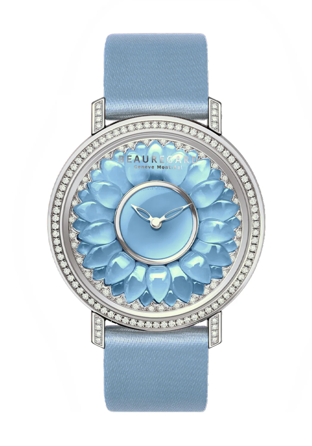 Beauregard Lili Bouton Blue Topaz Watch | Choose Gold | Pre-Order - Image 2