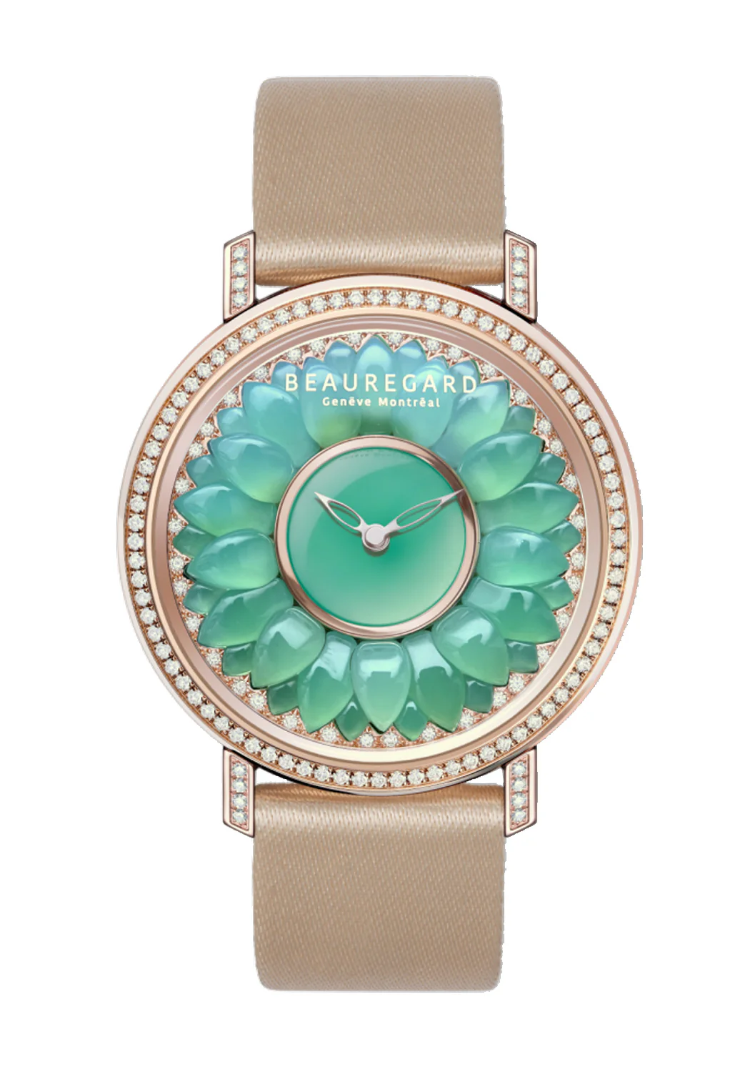 Beauregard Lili Bouton Chrysoprase Timepiece | Choose Gold | Pre-Order - Image 2