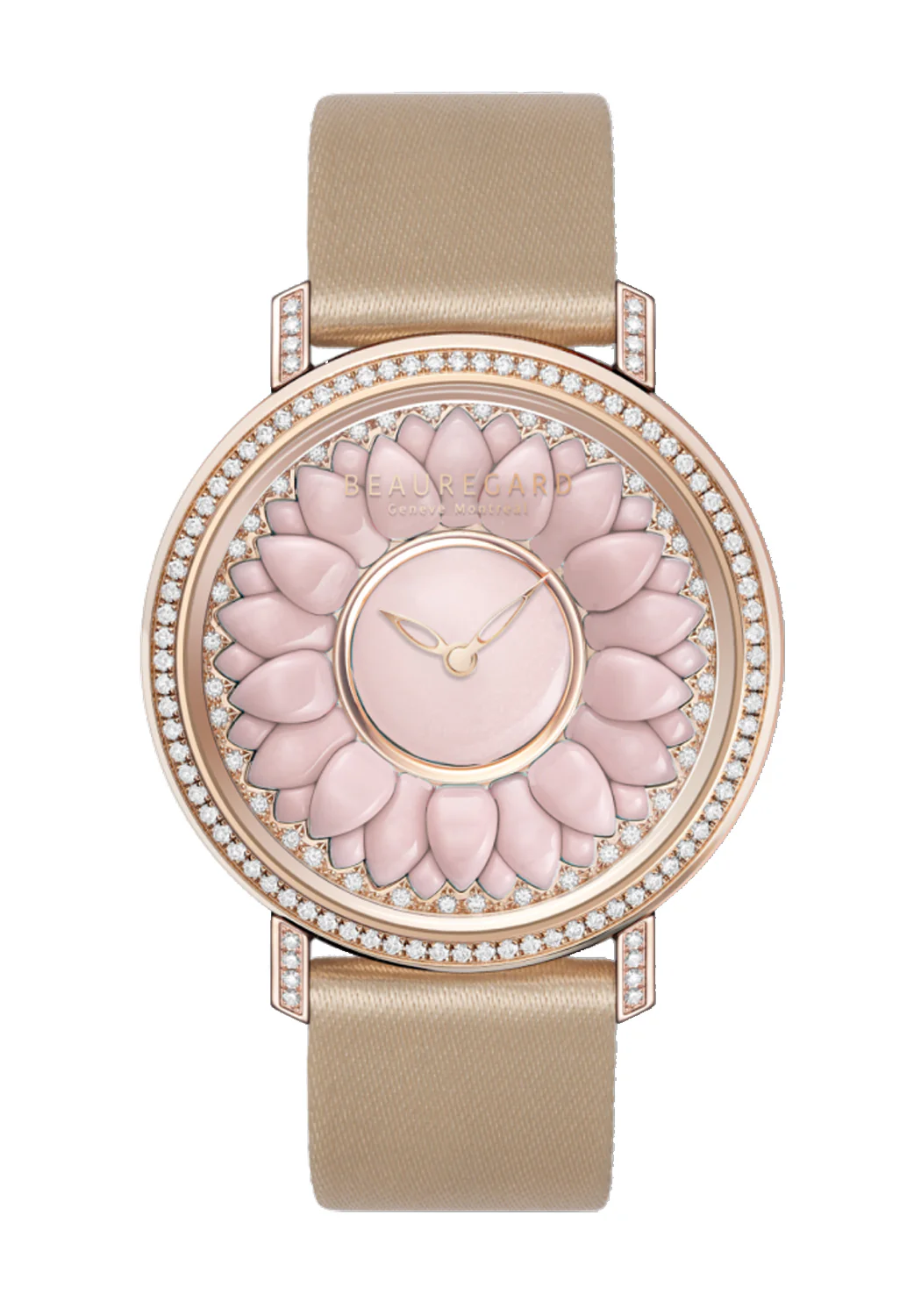 Beauregard Lili Bouton Pink Opal Watch | Choose Gold | Pre-Order - Image 2