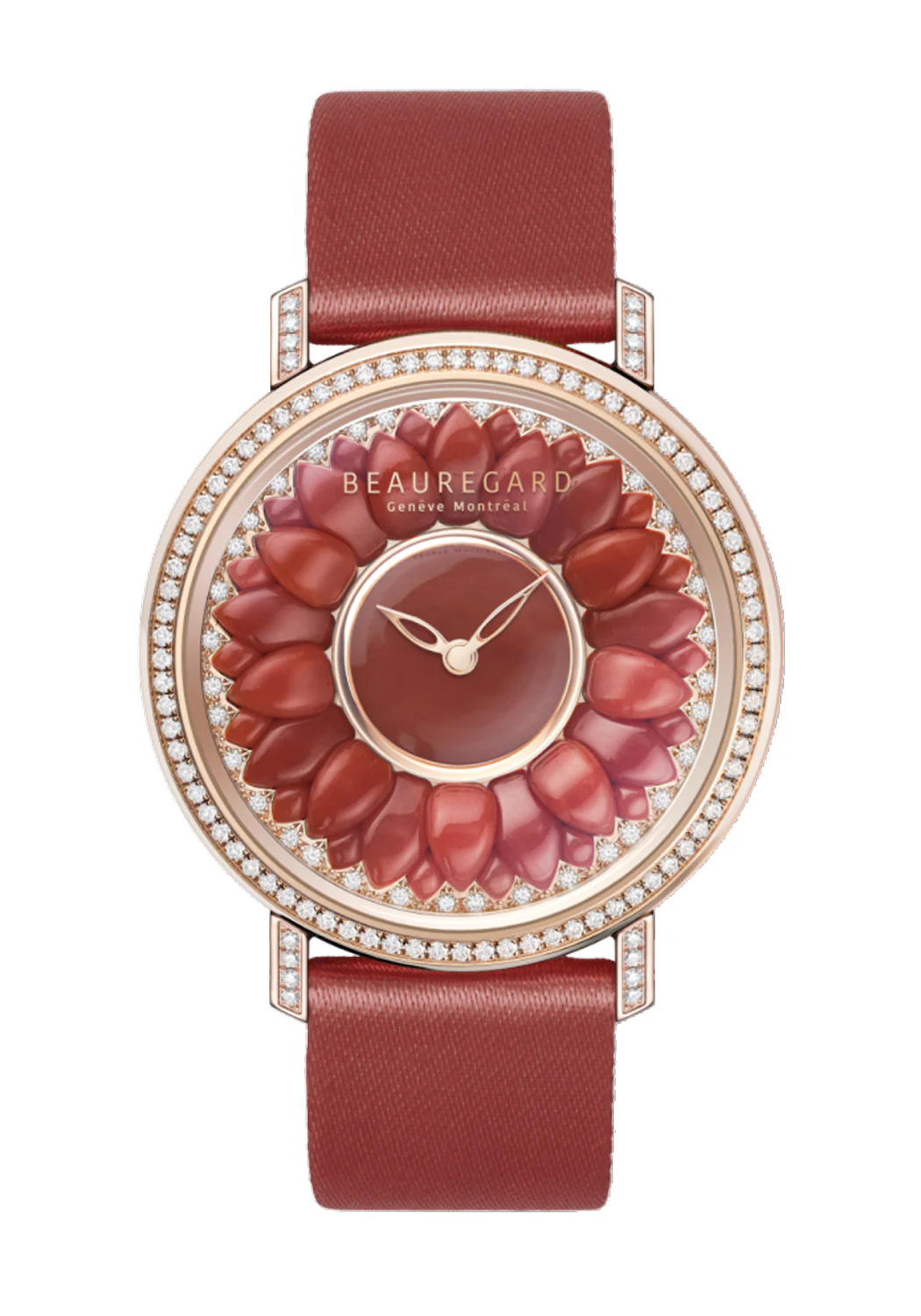 Beauregard Lili Bouton Red Coral Time Piece | Choose Gold | Pre-Order - Image 2
