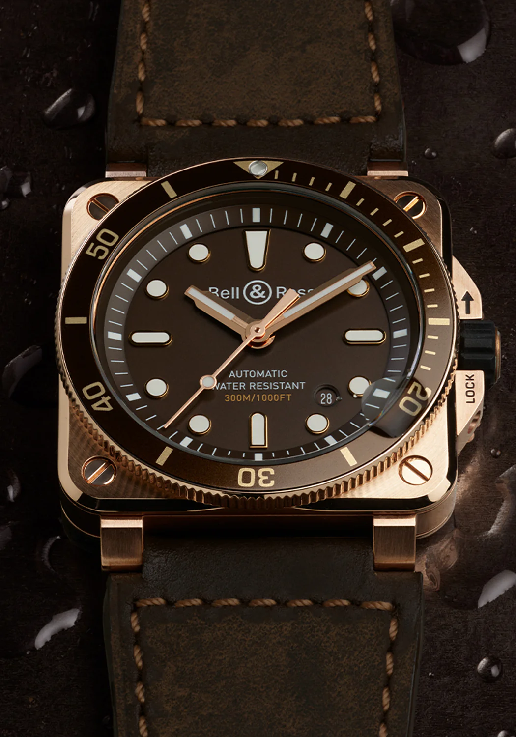Bell & Ross BR 03-92 Diver Brown Bronze | Strap | LE999 - Image 5