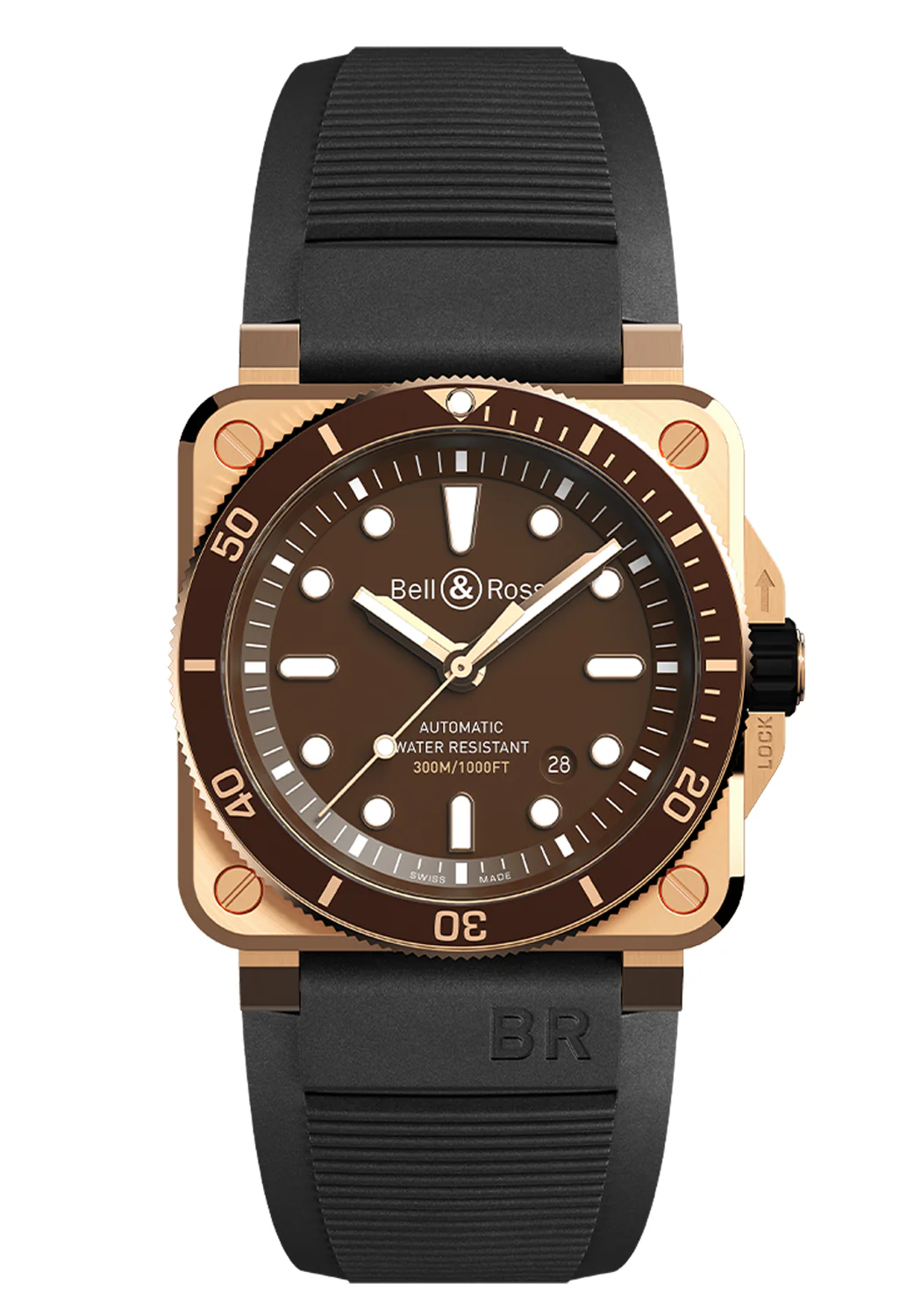 Bell & Ross BR 03-92 Diver Brown Bronze | Strap | LE999 - Image 6