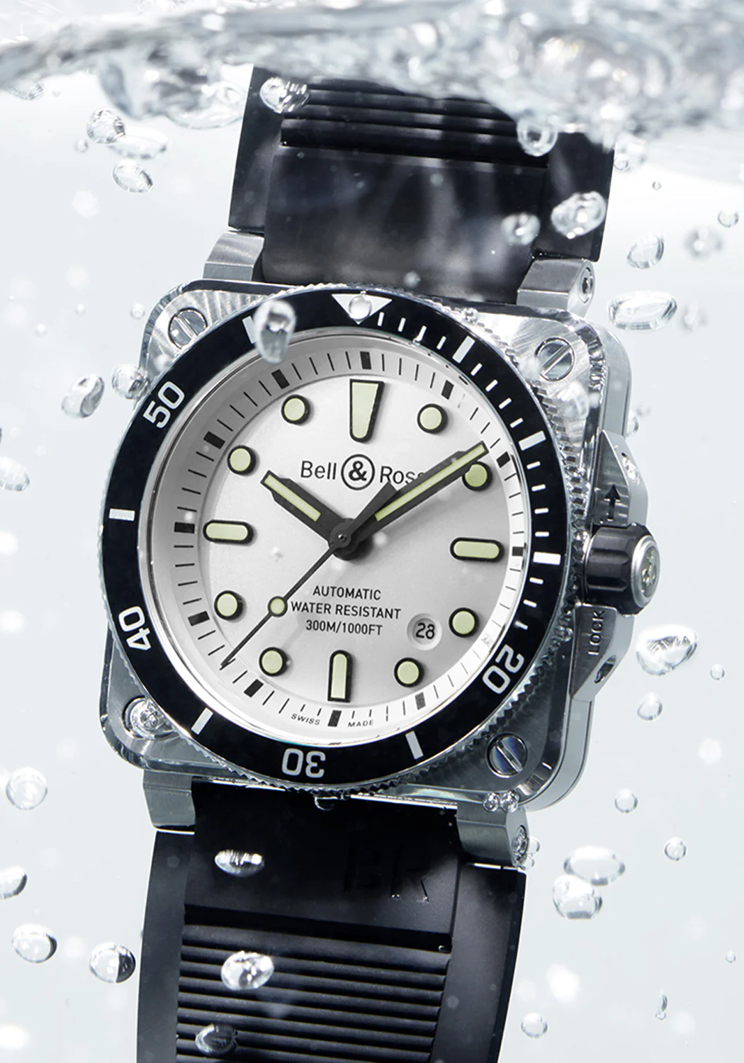 Bell & Ross BR 03-92 Diver White | Strap - Image 4