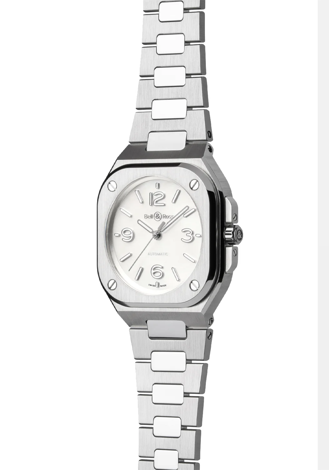 Bell & Ross BR-05 36mm Mother of Pearl Steel - Image 5