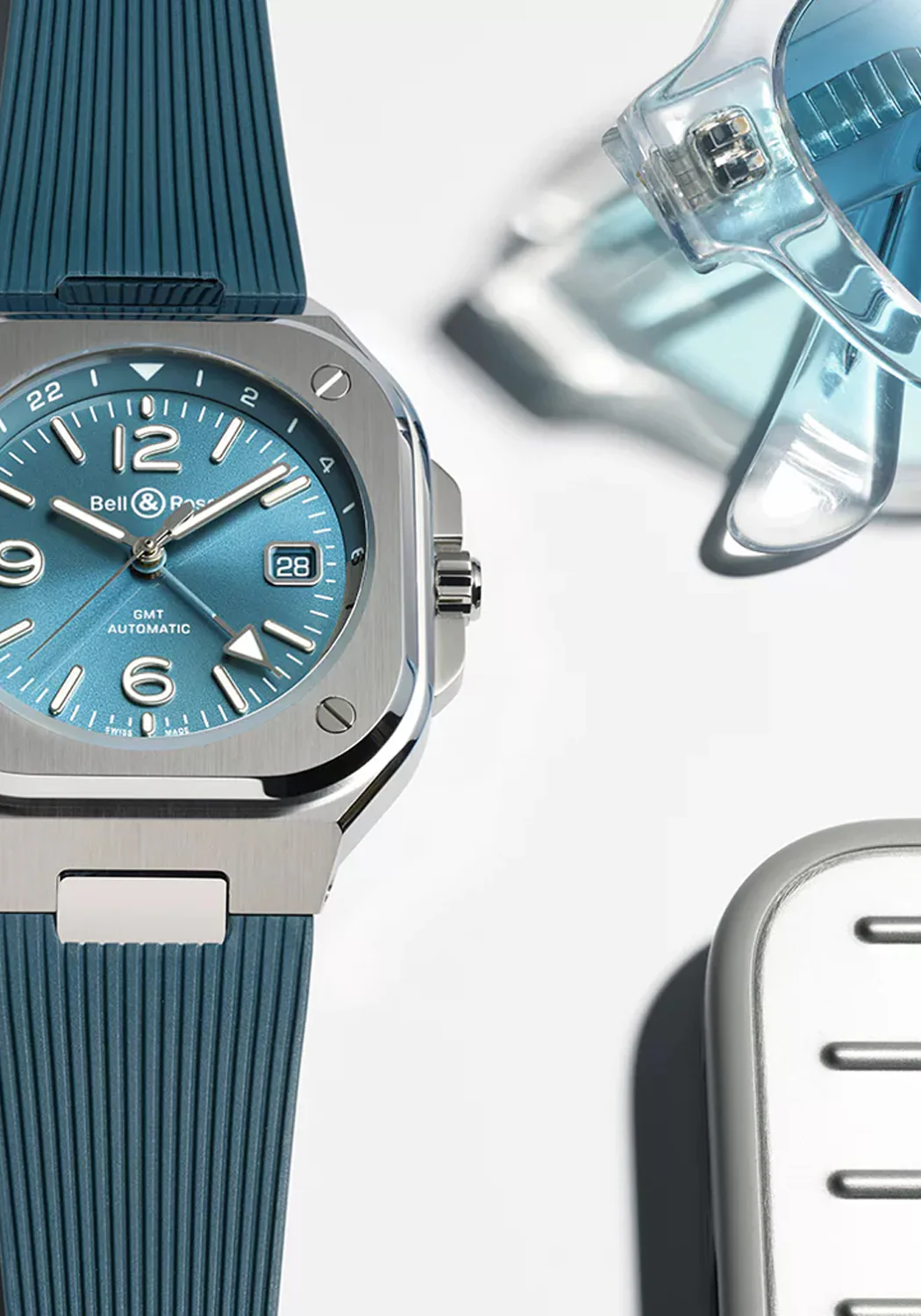 Bell & Ross BR-05 GMT Sky Blue - Image 3
