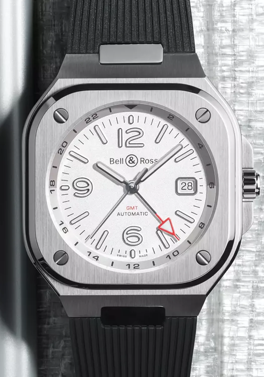 Bell & Ross BR 05 GMT White | Strap - Image 3