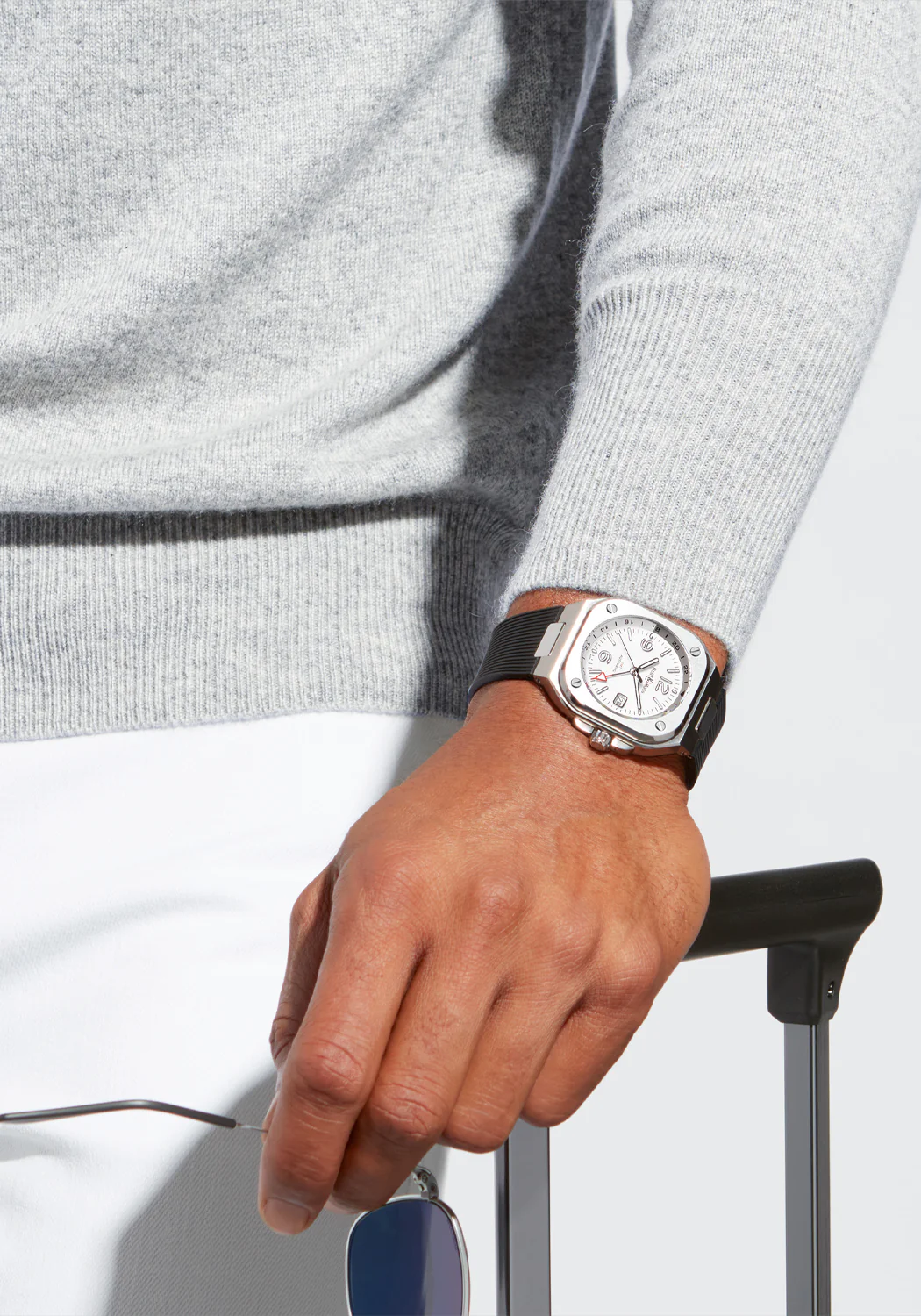 Bell & Ross BR 05 GMT White | Strap - Image 4