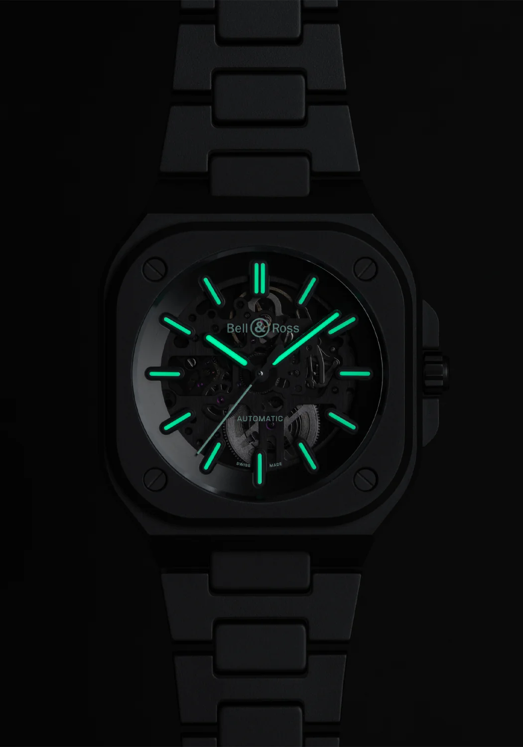 Bell & Ross BR 05 Skeleton Black Lum Ceramic | LE500 - Image 2