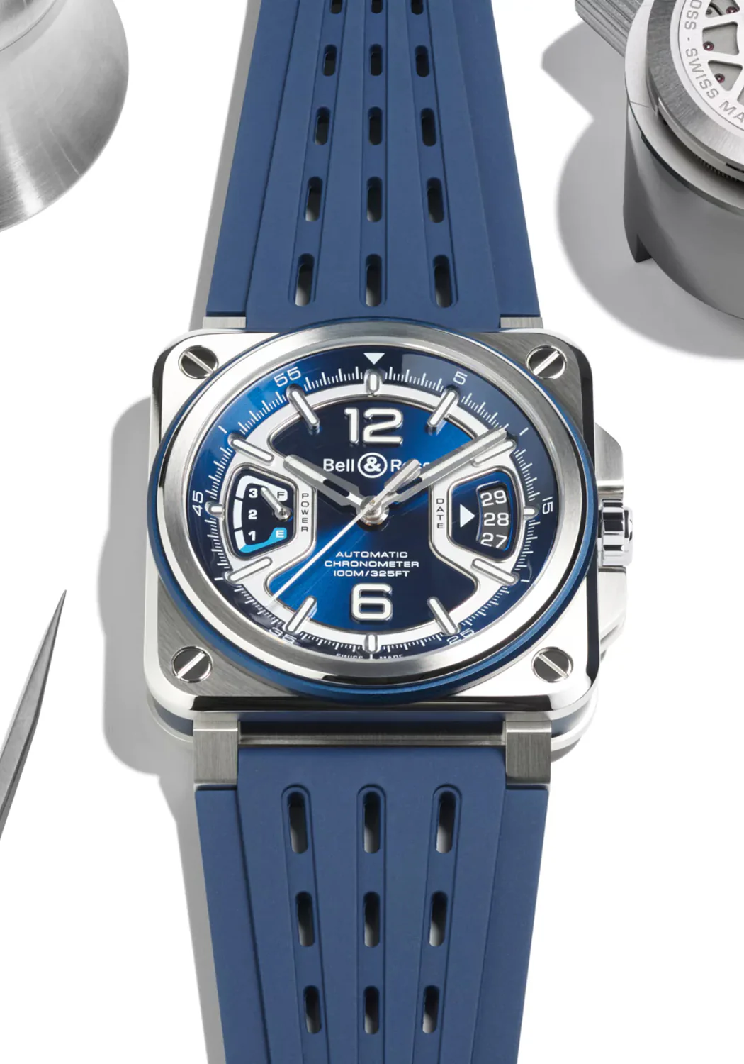 Bell & Ross BR-X3 Blue Steel - Image 4