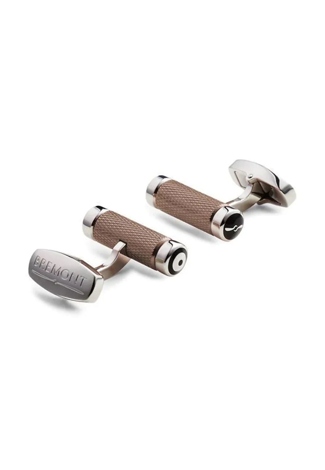Bremont MB T-Bar Knurled Bronze Cufflinks - Image 2