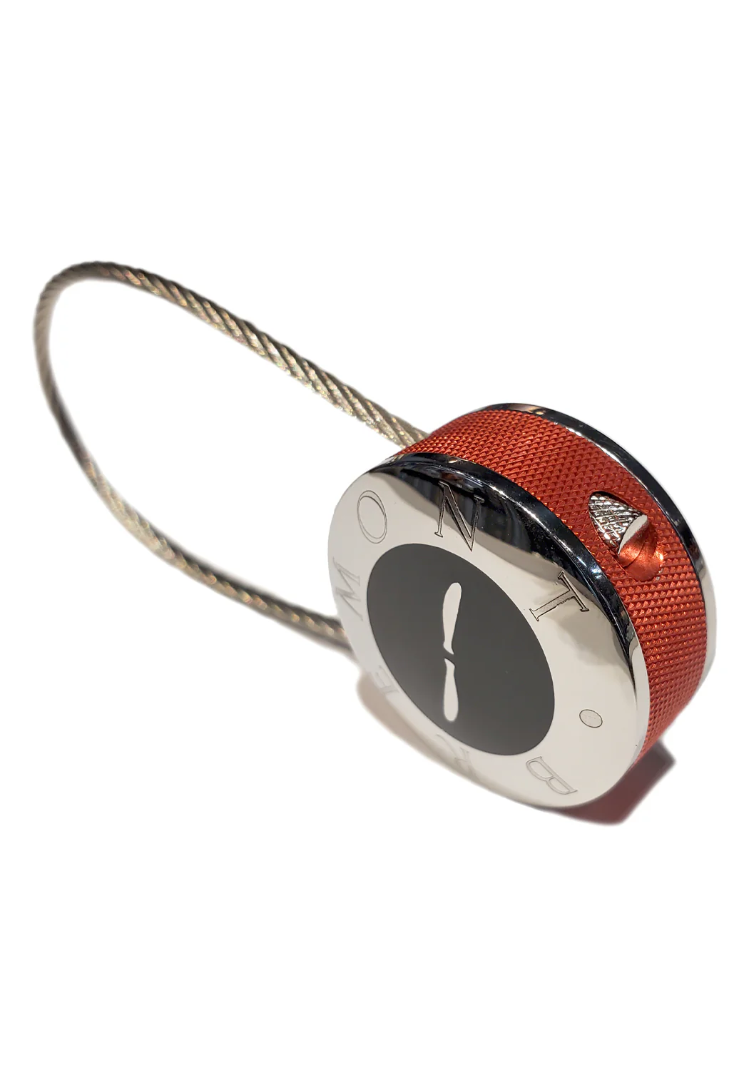 Bremont Steel Chronometer Cable Key Chain Fob | Choose Color - Image 3