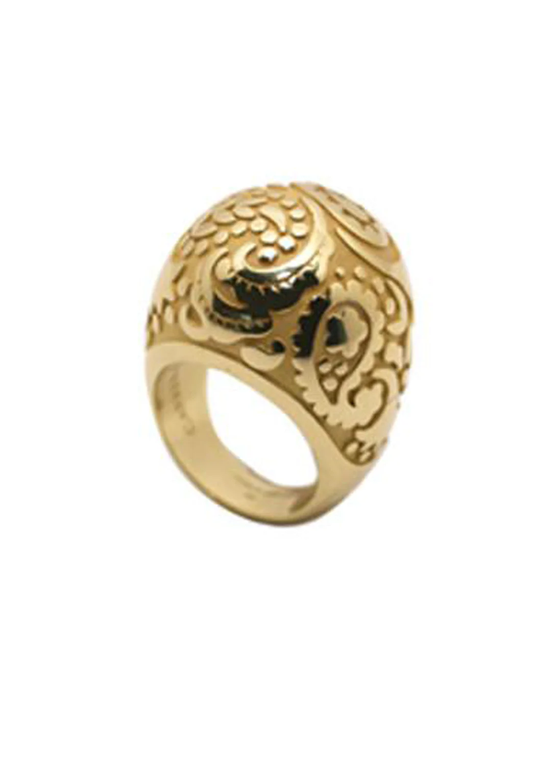 Carrera y Carrera 18KYG "Aqua" Dome Ring - Image 3