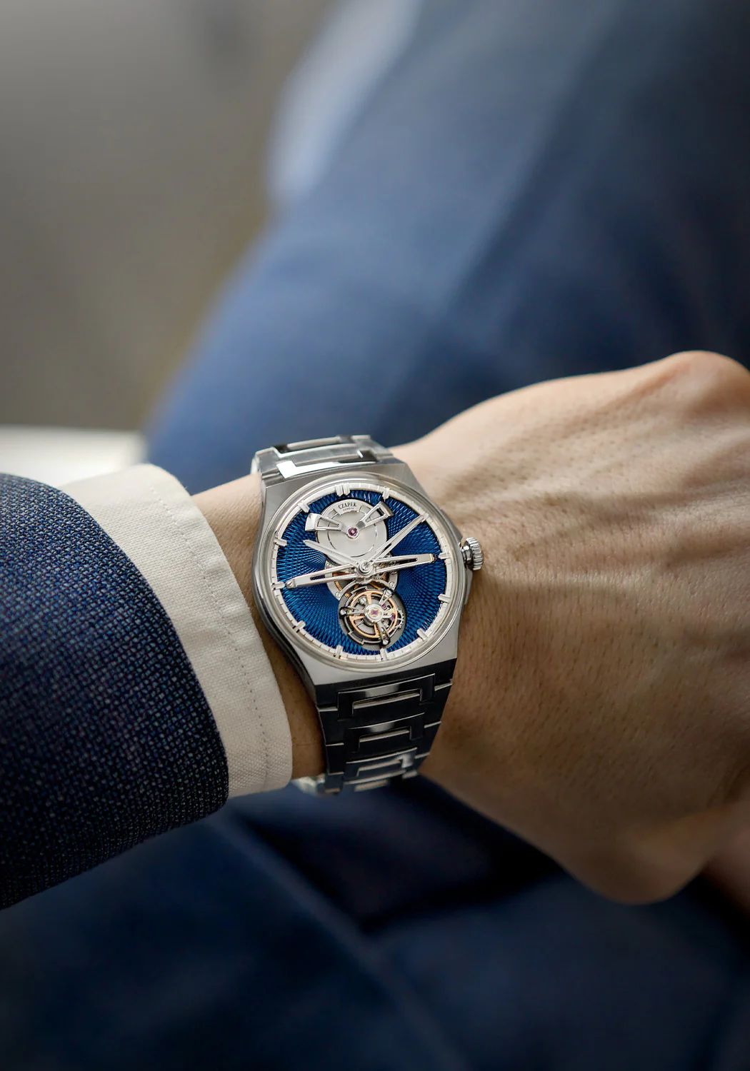 Czapek Antarctique Tourbillon Cosmic Blue | LE25 | Pre-Order - Image 4