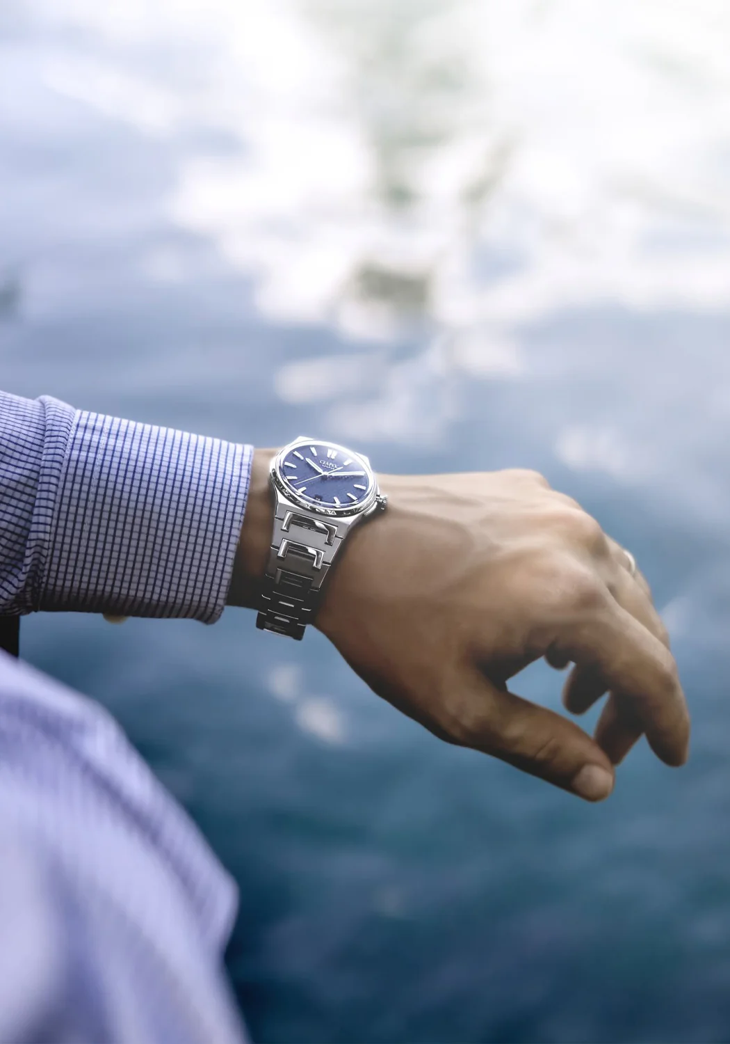 Czapek Antarctique Passage de Drake S Aqua Blue - Image 2
