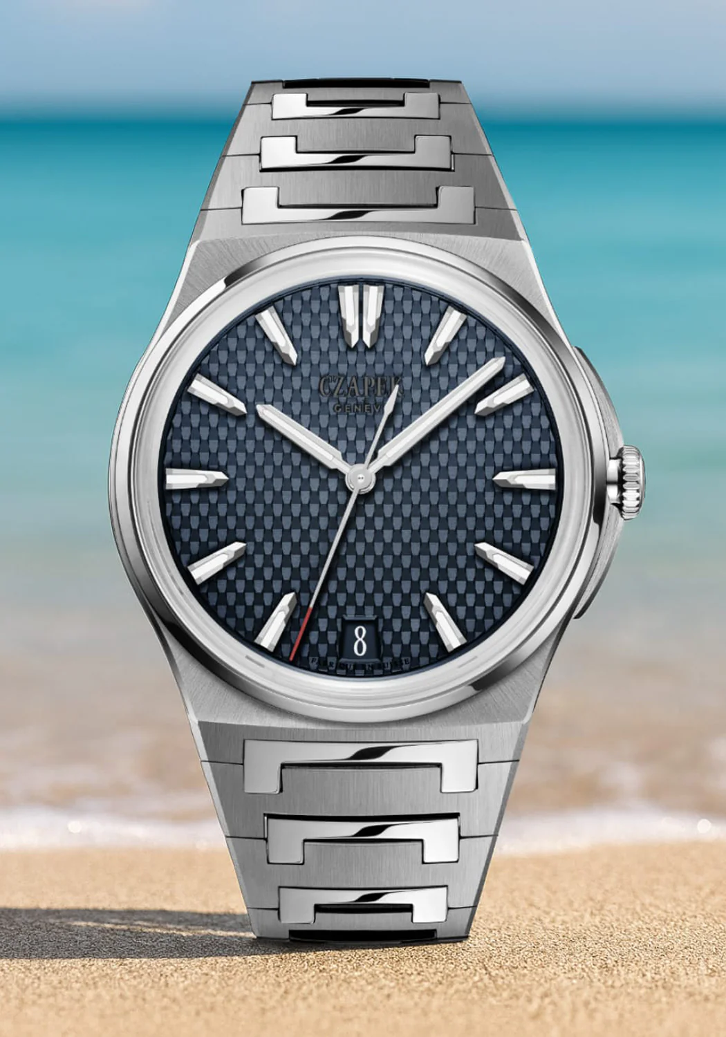Czapek Antarctique Passage de Drake S Aqua Blue - Image 3