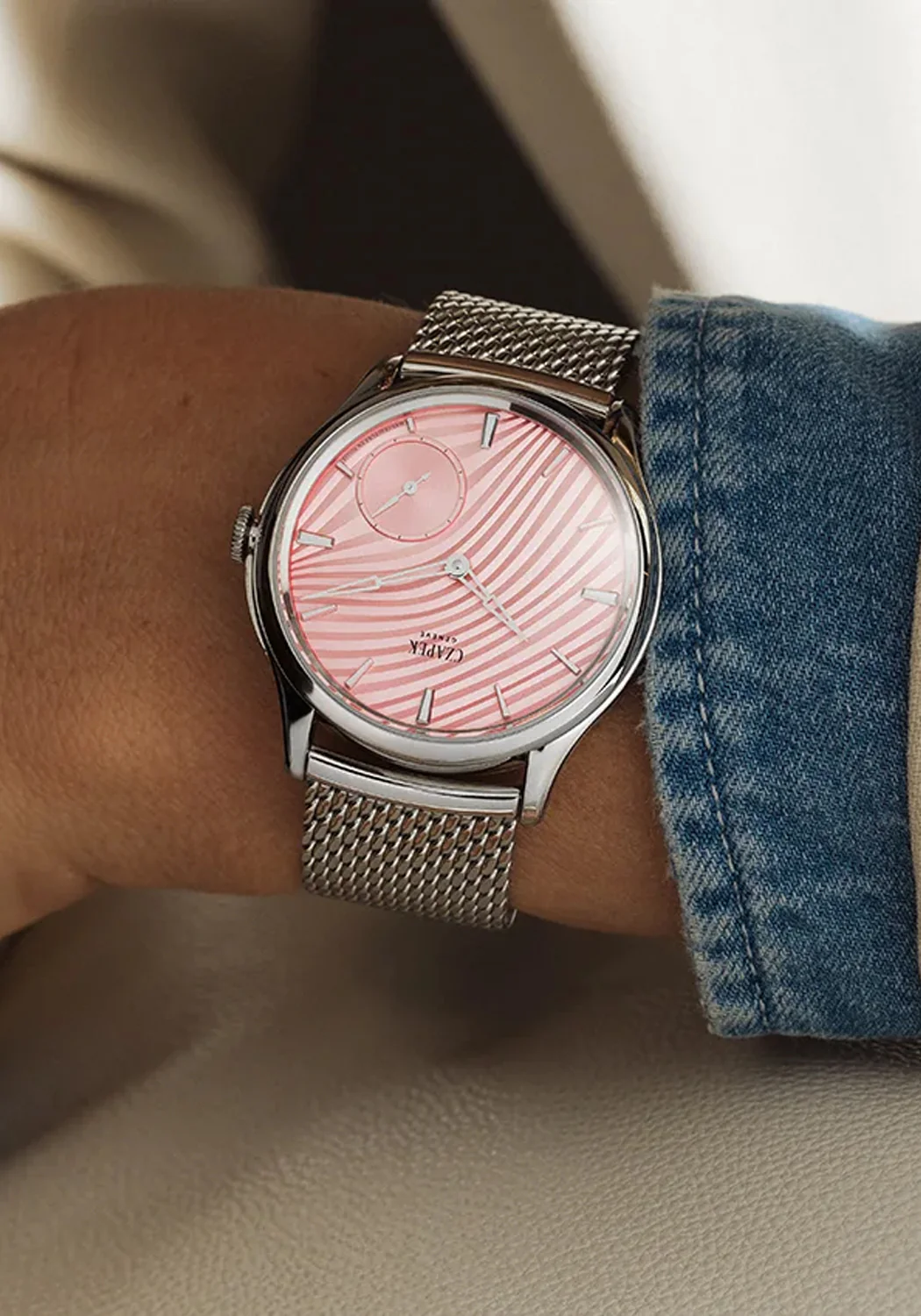 Czapek Promenade Plissé Rose | Bracelet | LE18 - Image 3