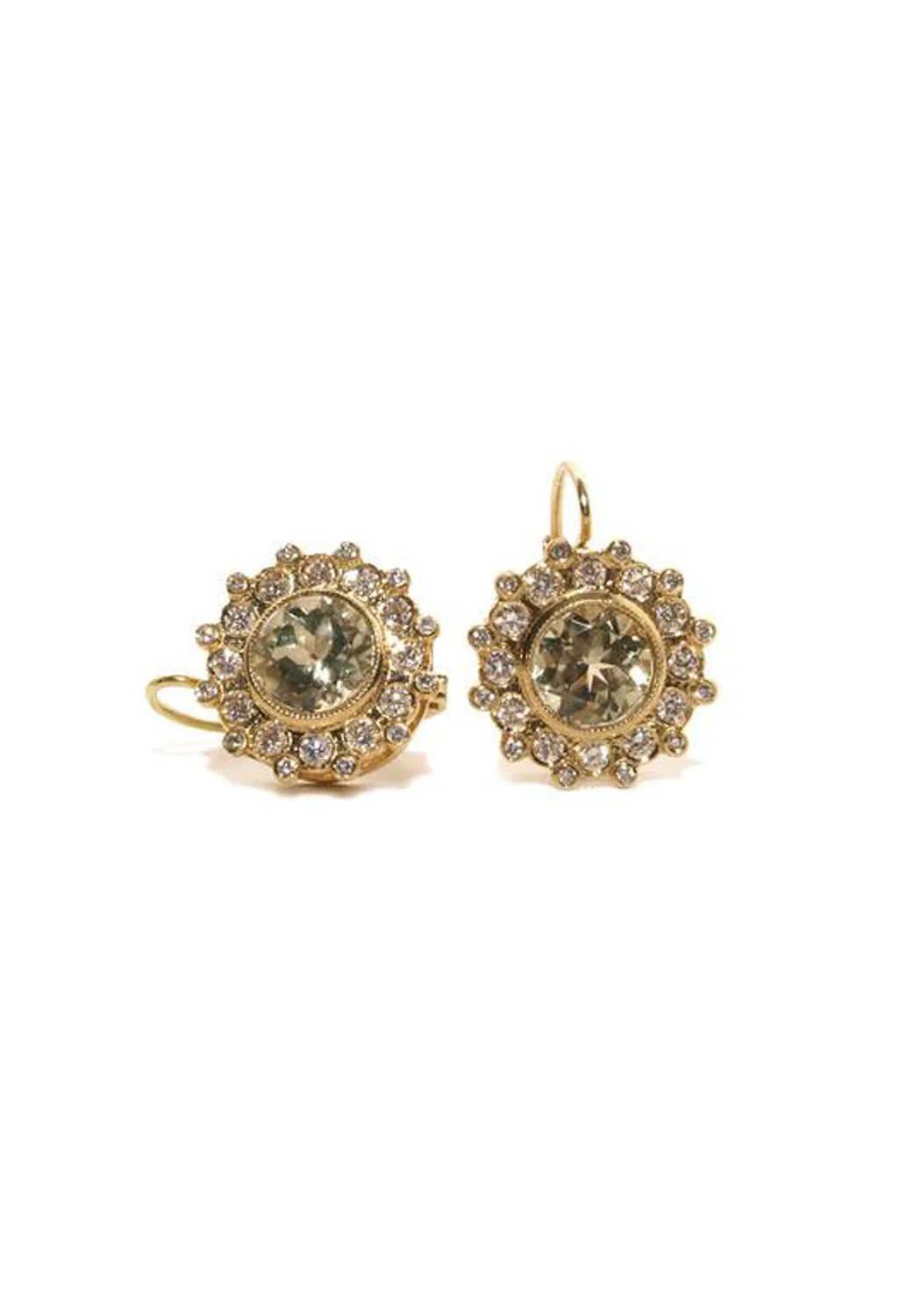 Erica Courtney 18KRG Diamond & Zultanite Drop Earrings - Image 3
