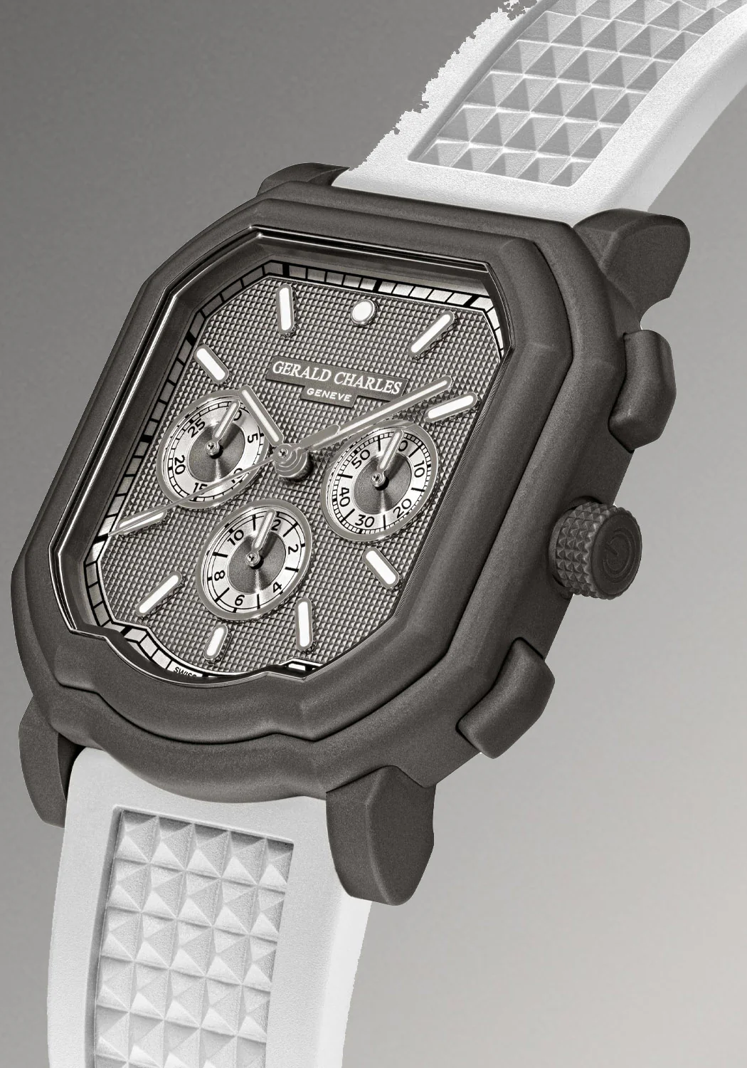 Gerald Charles Maestro 3.0 Chronograph Clou de Paris Grey - Image 3