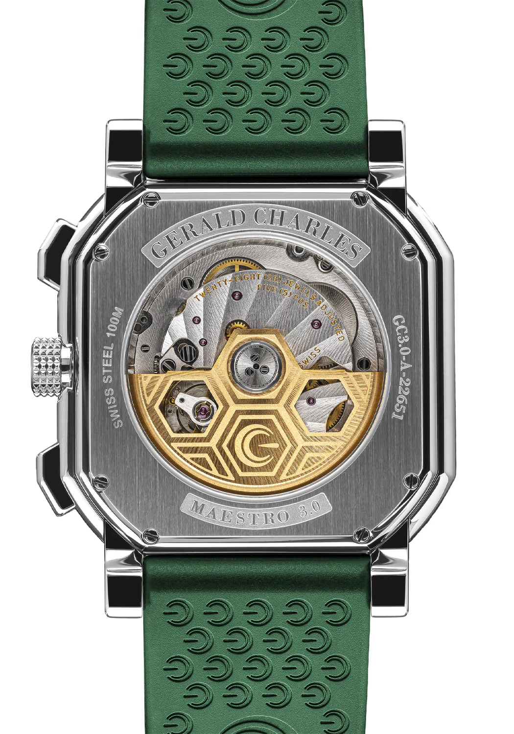 Gerald Charles Maestro 3.0 Chronograph Green - Image 6
