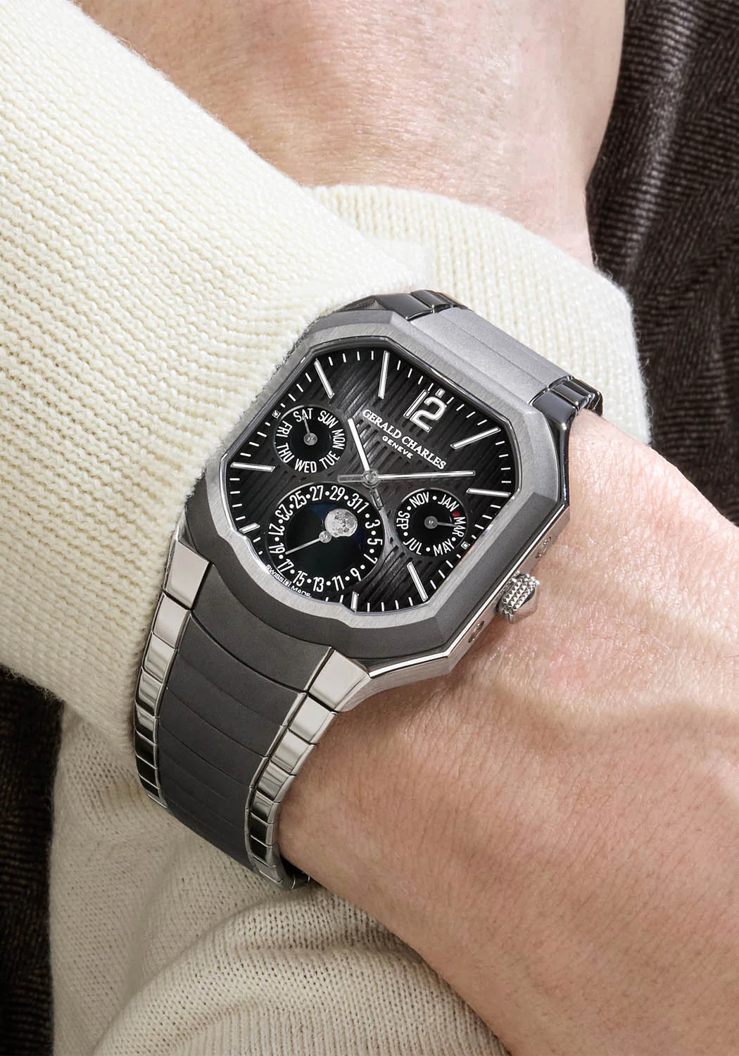 Gerald Charles Masterlink Perpetual Calendar Fumé | Pre-Order - Image 2