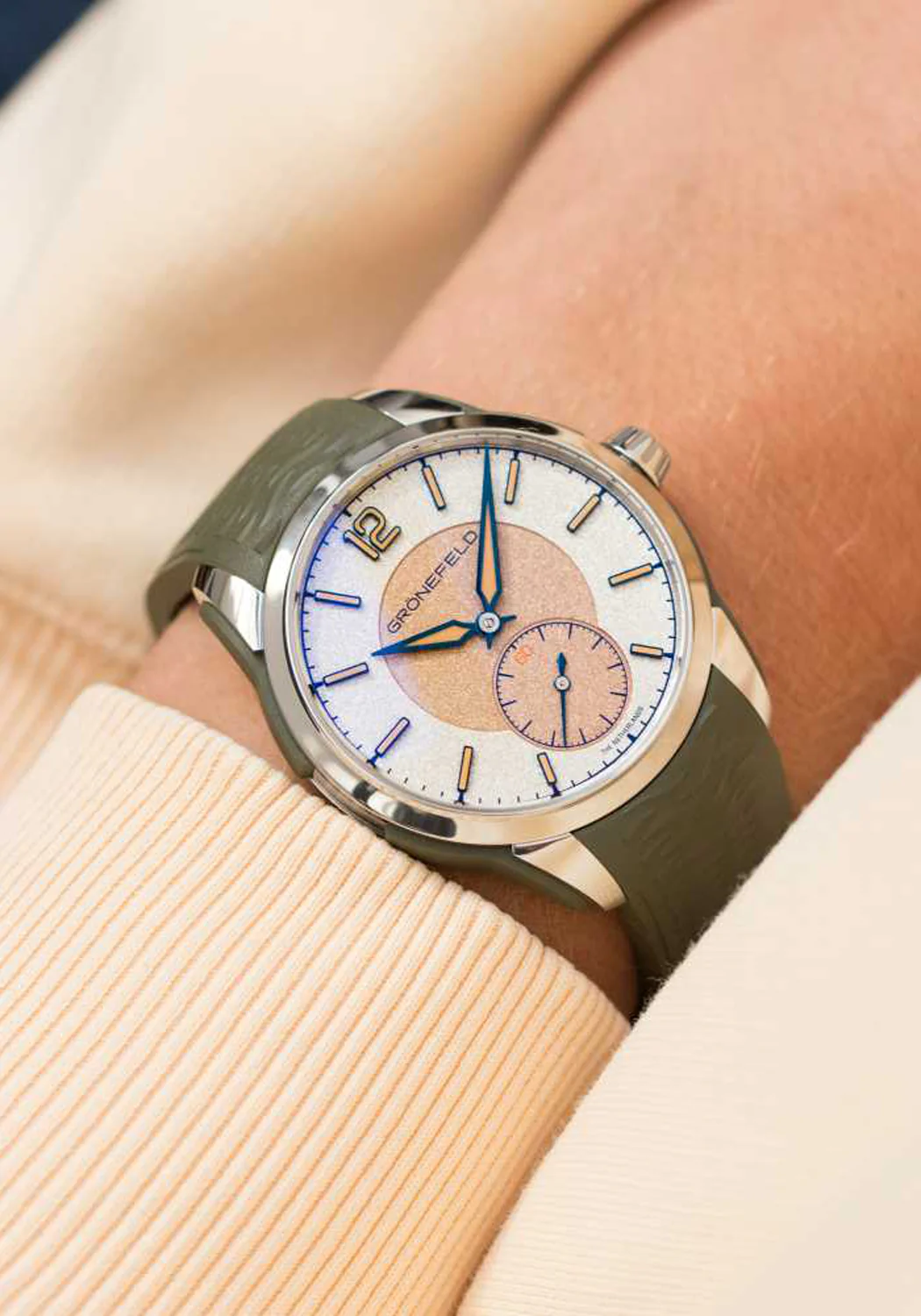 Grönefeld 1969 DeltaWorks | Choose Dial, Strap, & Insert - Image 11