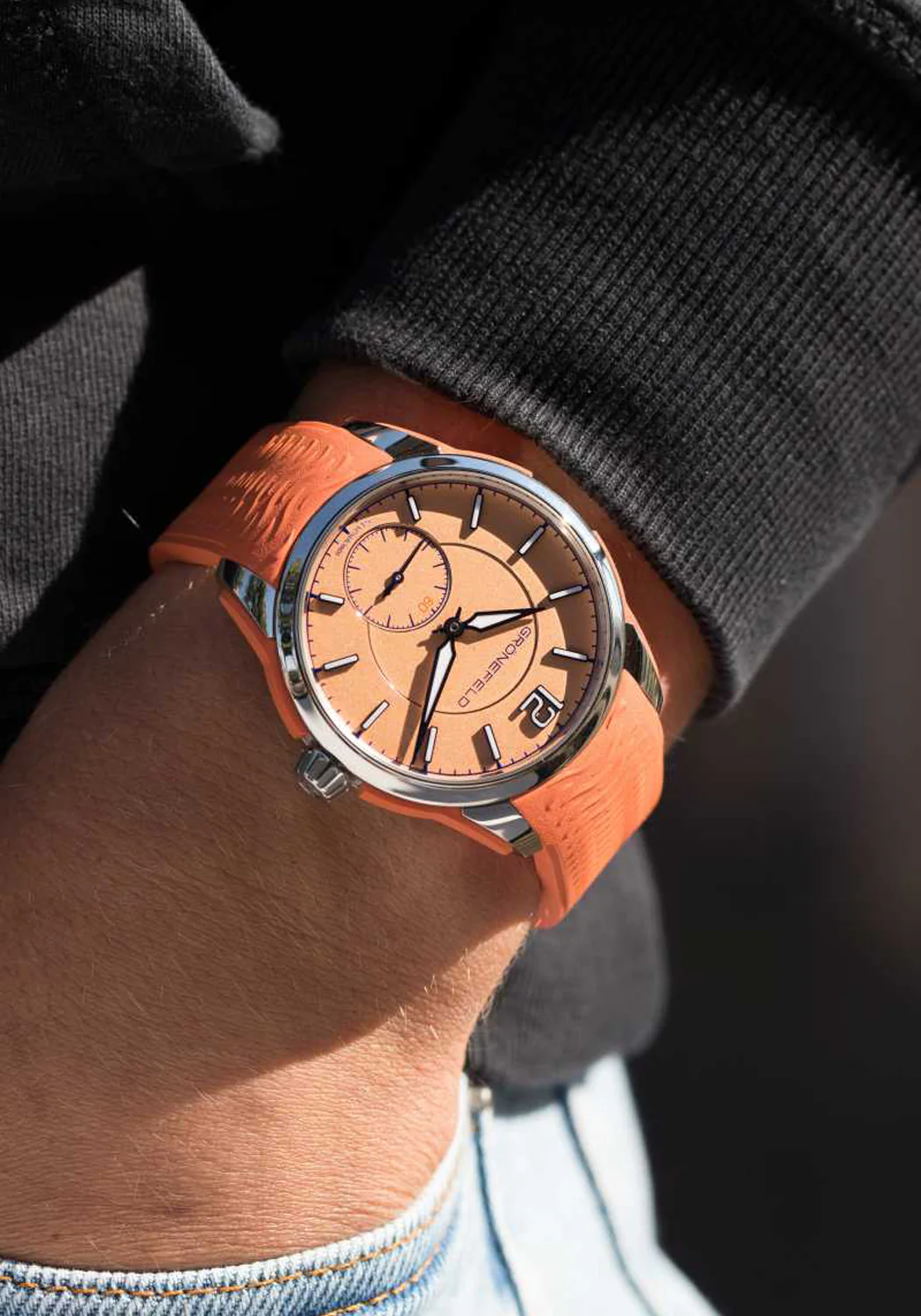 Grönefeld 1969 DeltaWorks | Choose Dial, Strap, & Insert - Image 13
