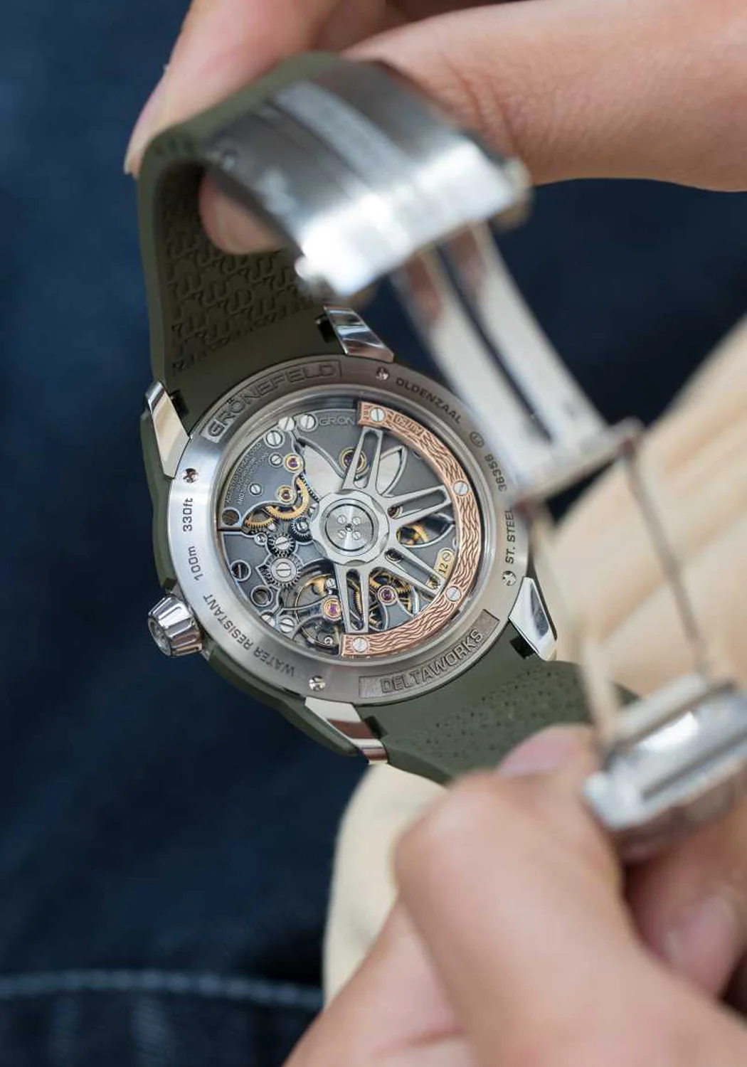 Grönefeld 1969 DeltaWorks | Choose Dial, Strap, & Insert - Image 14