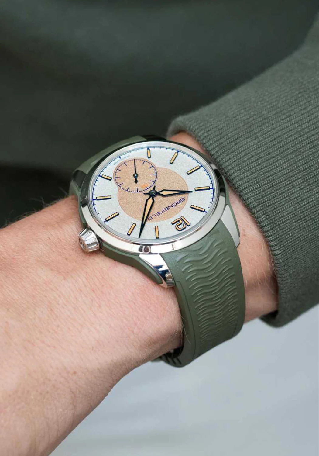 Grönefeld 1969 DeltaWorks | Choose Dial, Strap, & Insert - Image 15