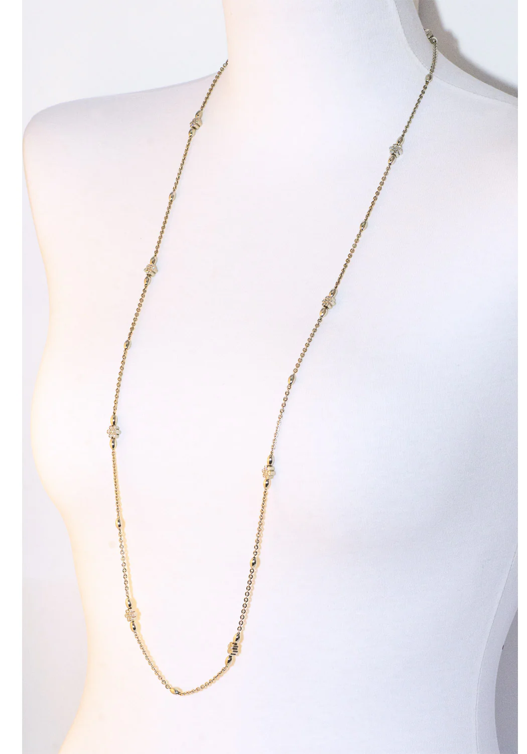 Katharine James Platinum Bouquet Diamond Necklace | 36" - Image 3