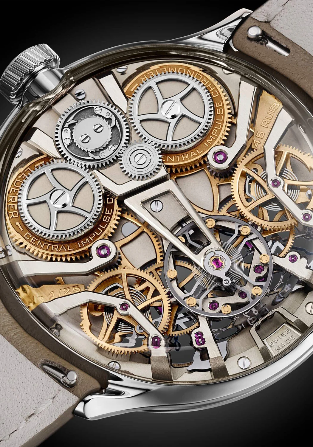 Lederer Central Impulse Chronometer Pacific Green | LE25 - Image 3