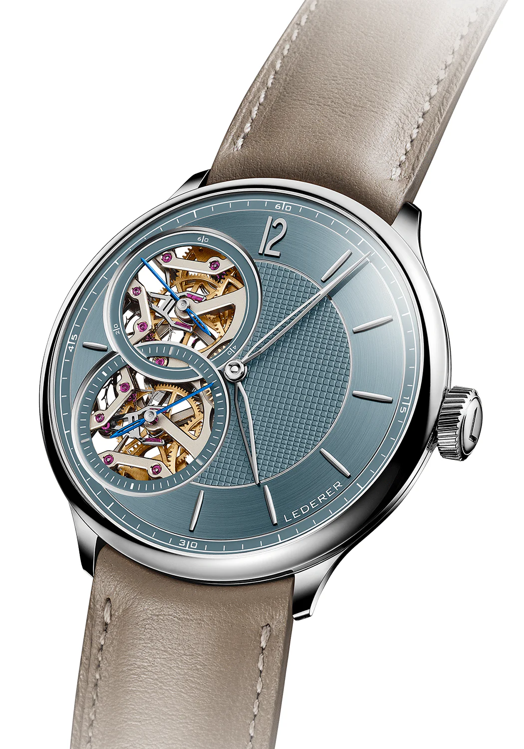 Lederer Central Impulse Chronometer Pacific Green | LE25 - Image 4