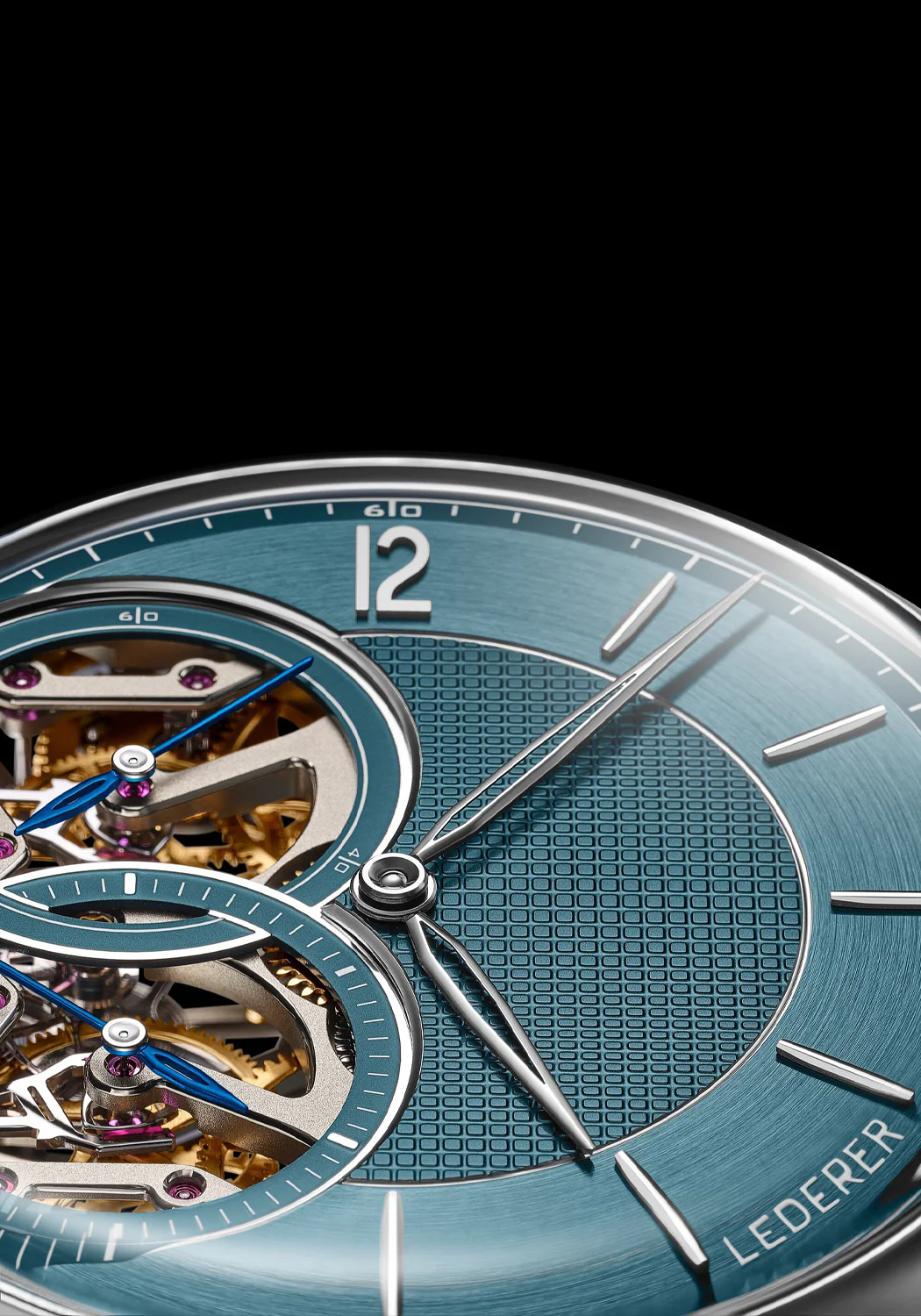 Lederer Central Impulse Chronometer Pacific Green | LE25 - Image 5
