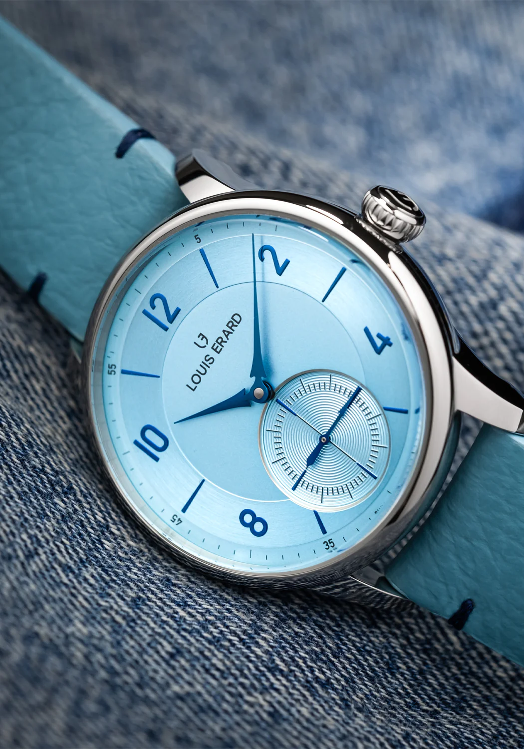 Louis Erard Excellence Petite Seconde Ice Blue - Image 4