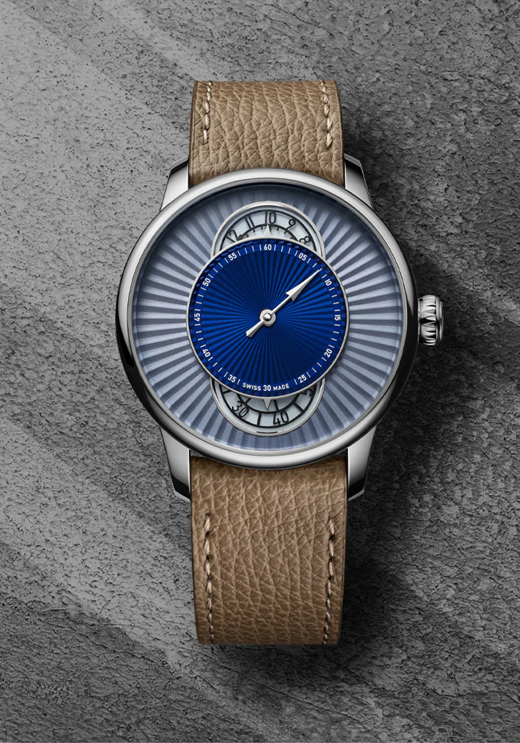 Louis Erard Le Régulateur Espirit Flinqué Blue | LE99 | Pre-order Delivery May - Image 3