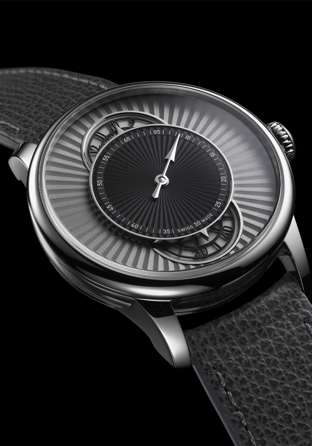 Louis Erard Le Régulateur Espirit Flinqué Grey | LE99 | Pre-order Delivery May - Image 4