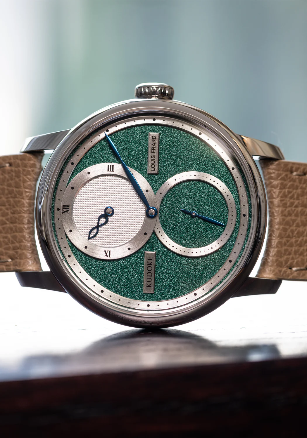 Louis Erard Le Régulateur Louis Erard x Kudoke Forest Green | LE100 - Image 3