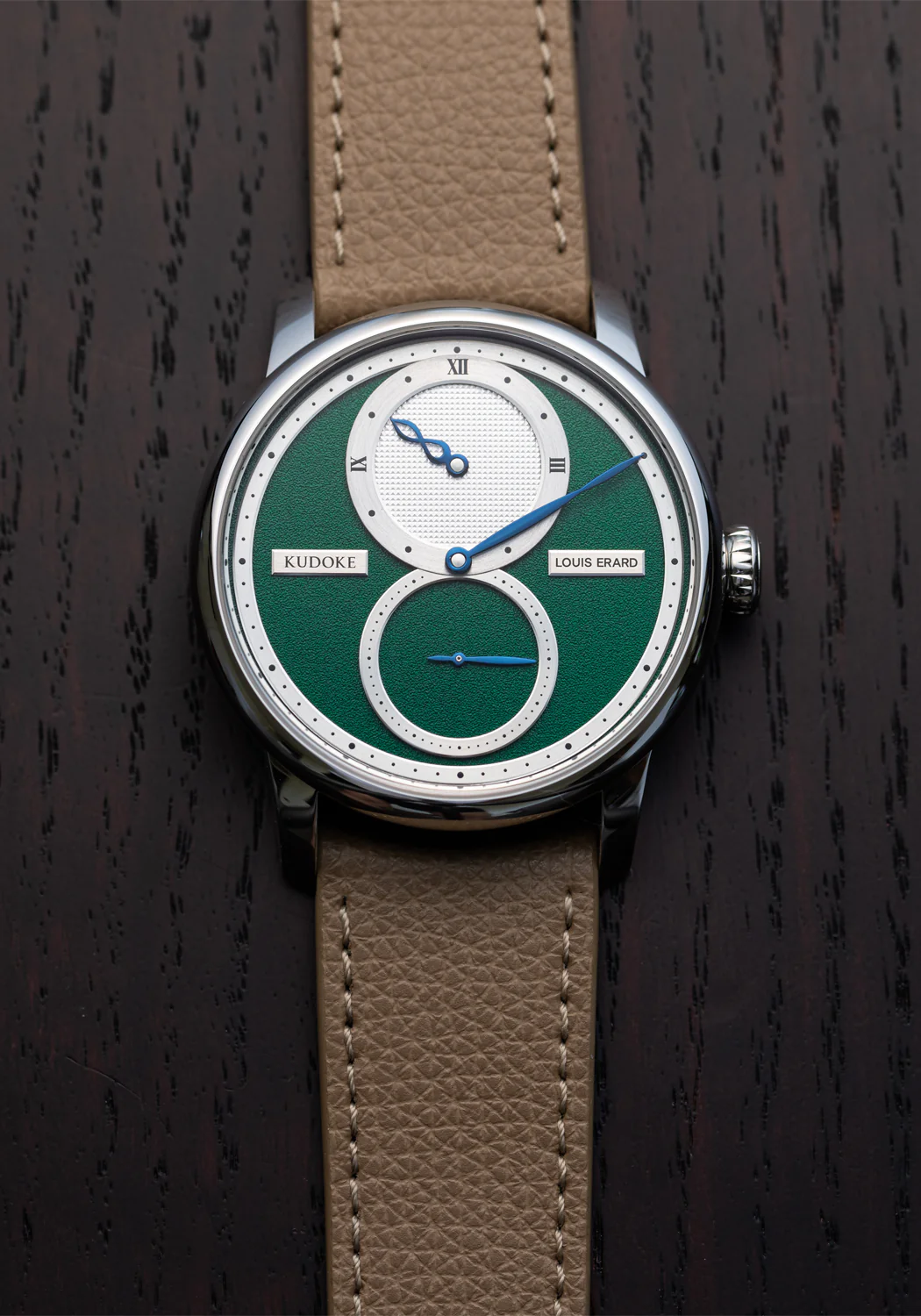 Louis Erard Le Régulateur Louis Erard x Kudoke Forest Green | LE100 - Image 6