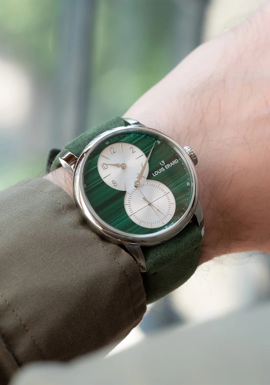 Louis Erard Excellence Régulateur Malachite 42mm | LE99 - Image 3