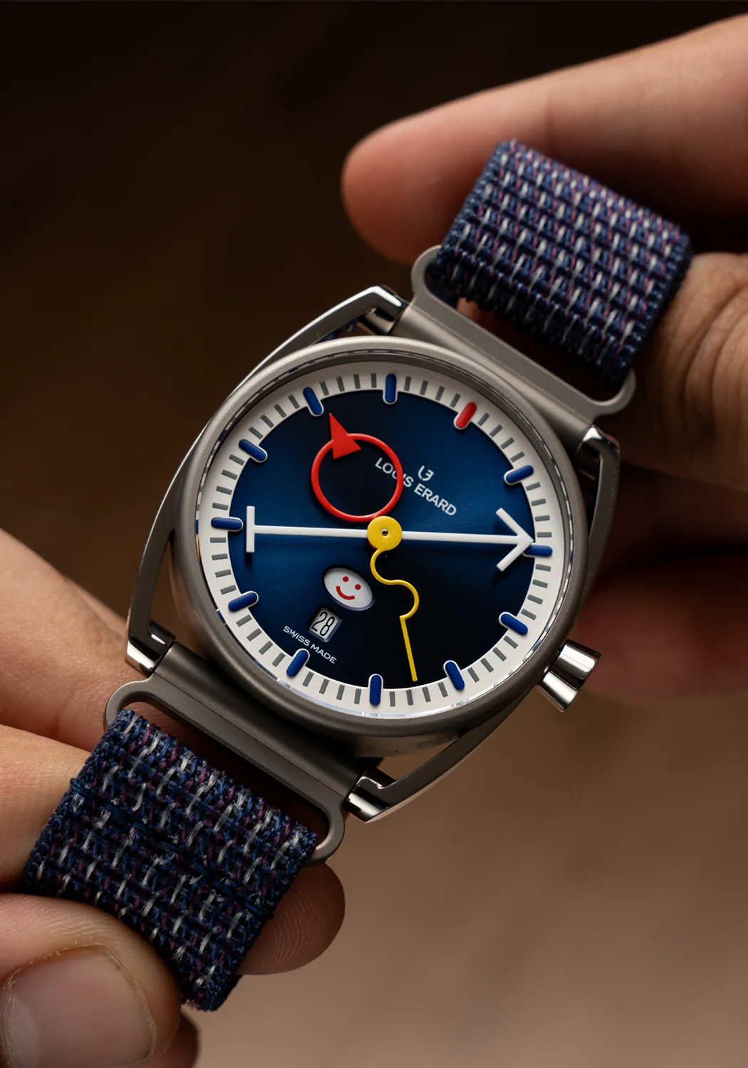 Louis Erard x Alain Silberstein Smile-Day Blue | LE250 - Image 2
