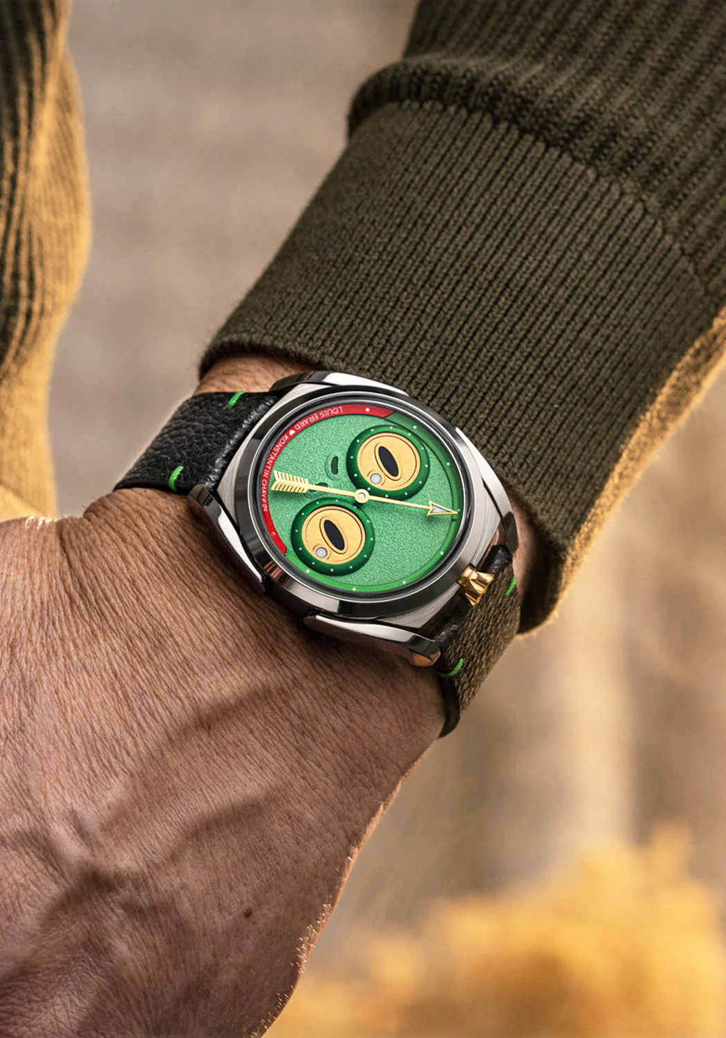 Louis Erard x Konstantin Chaykin Unfrogettable Green | LE178 - Image 5